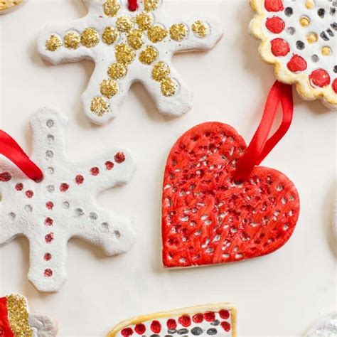 Our Favorite Salt Dough Recipe For Ornaments Handprints And Crafting