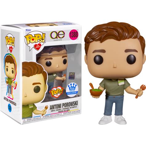 Queer Eye Antoni Porowski Pops With Purpose Pop Vinyl Figure Funko Popcultcha Exclusive