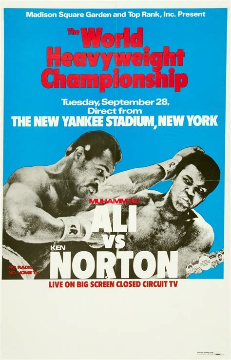 World Heavyweight Championship Fight: Muhammad Ali vs. Ken Norton (1976 ...