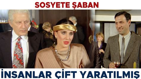 Sosyete Şaban Türk Filmi İnsanlar çift yaratılmıştır Kemal Sunal