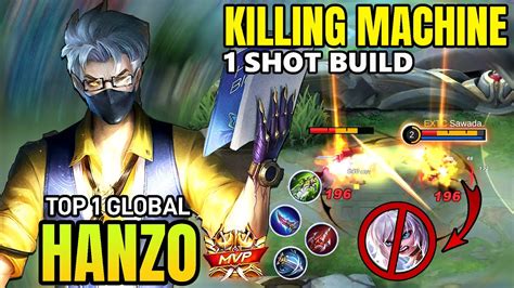 One Shot Build Hanzo Best Build Hanzo Top Global Build