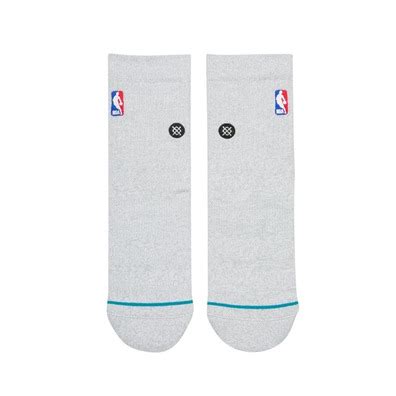 Stance Nba Logoman Quarter Socks Grey Manelsanchez Pt