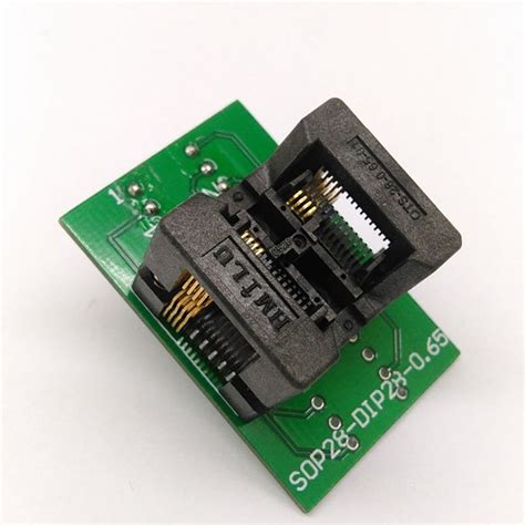 Ssop Tssop Programmer Adapter Socket Tssop To Dip Converter Chip Test