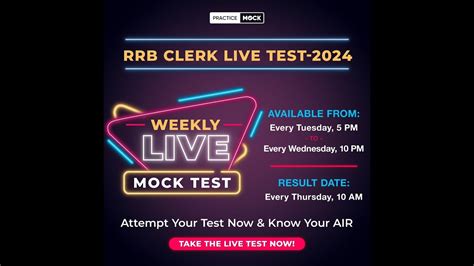 Practice Mock Rrb Clerk Live Mock Effect Of Time Gap In Study Youtube