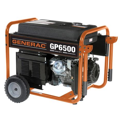 Generac Gp6500 Gp Series 6500 Watt Portable Generator