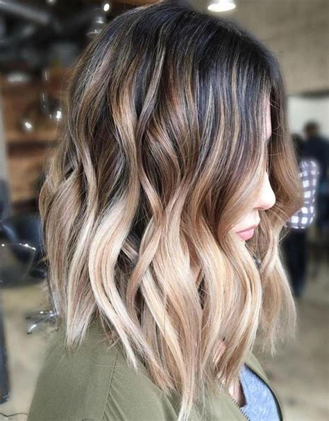 Mediumhairstyleideas Brown Hair With Blonde Highlights Ombre Hair