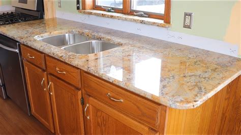 Kitchen Update Part 9 Installing The Granite Countertops YouTube