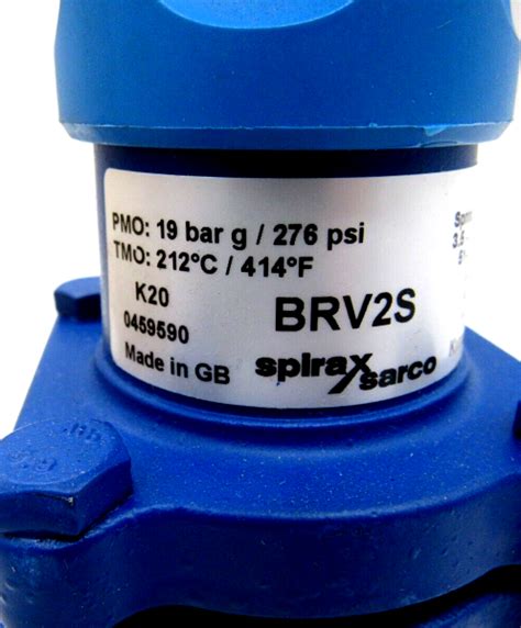 New Spirax Sarco Brv S Pressure Regulator Sb Industrial Supply Inc