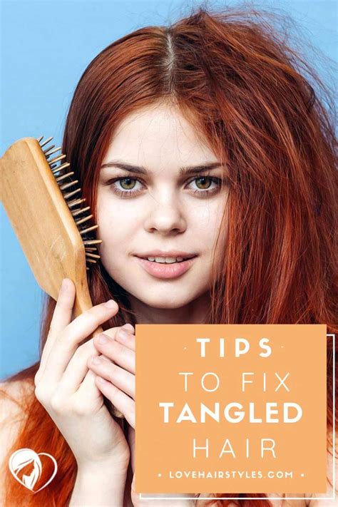 How To Get Rid Of Tangles And Stop Matted Hair Detangling Tips Matted