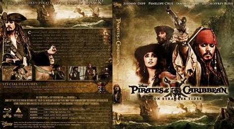 Pirates Of The Caribbean On Stranger Tides Blu Ray Cover Movie Blu