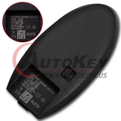 433Mhz S180144904 KR5TXN7 Smart Key For Nissan Pathfinder Titan Murano