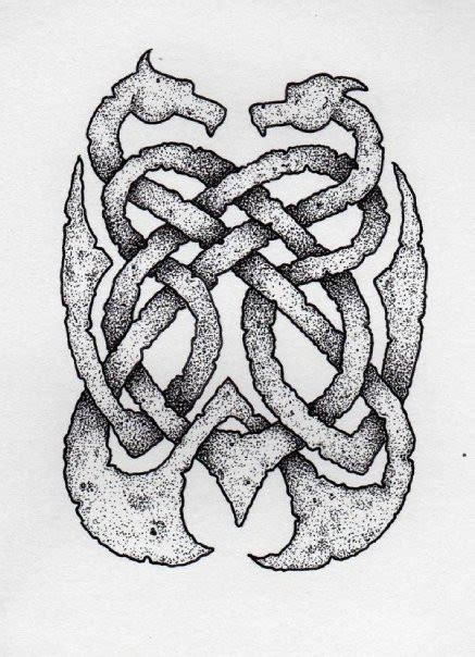 Celtic Dragon Knotwork By Graywolfcg On Deviantart