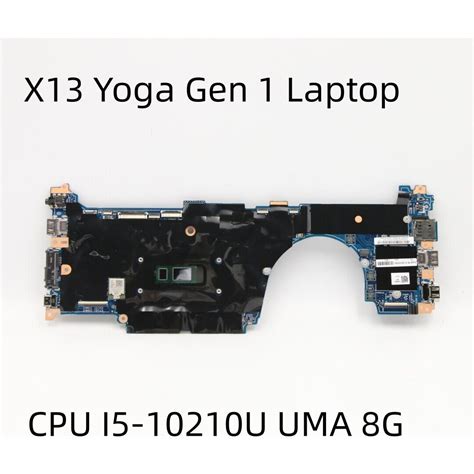 For Lenovo Thinkpad X13 Yoga Gen 1 Motherboard I5 10210u Uma 8g 5b20x83483 Ebay