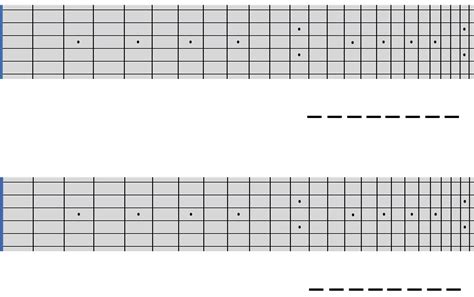 Printable Guitar Fretboard Diagram