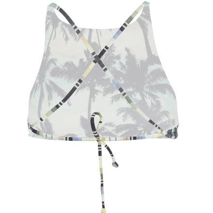 Billabong La Isla High Neck Reversible Bikini Top Women S Clothing