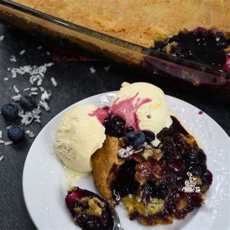 Blueberry Dump Cake Recipe Made With Only 3 Ingredients