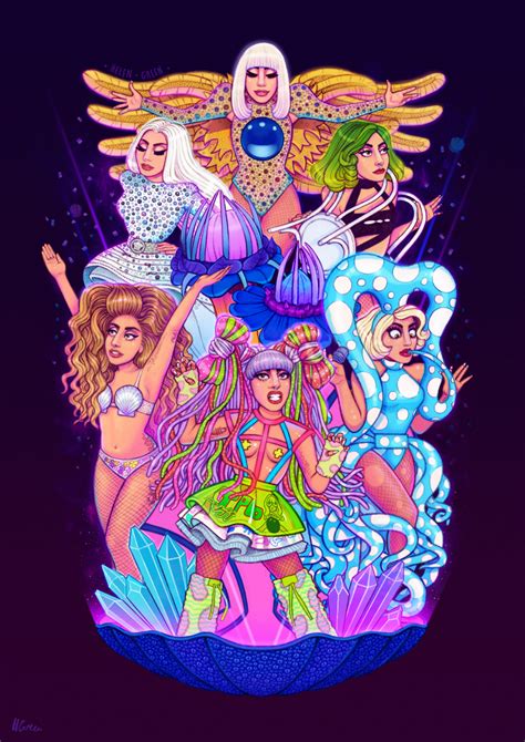 Lady Gaga Artpop Cover Background