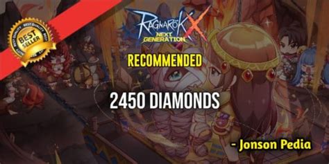 Beli Top Up 2450 Diamonds Ragnarok X Next Generation Terlengkap Dan