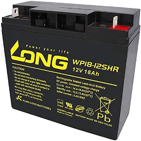 Wsb Batterie Ah V Agm Au Plomb Pour Tondeuse Gazon Tracteur