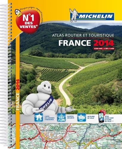 Atlas Routier Et Touristique France 1 200 000 Michelin Livres