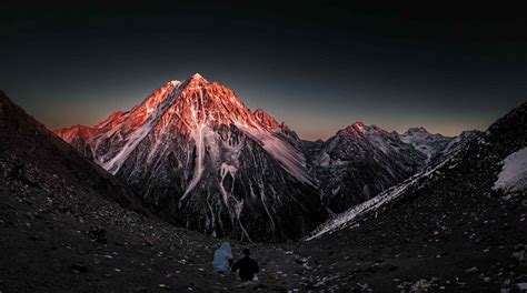 雅拉雪山 风景 颇可