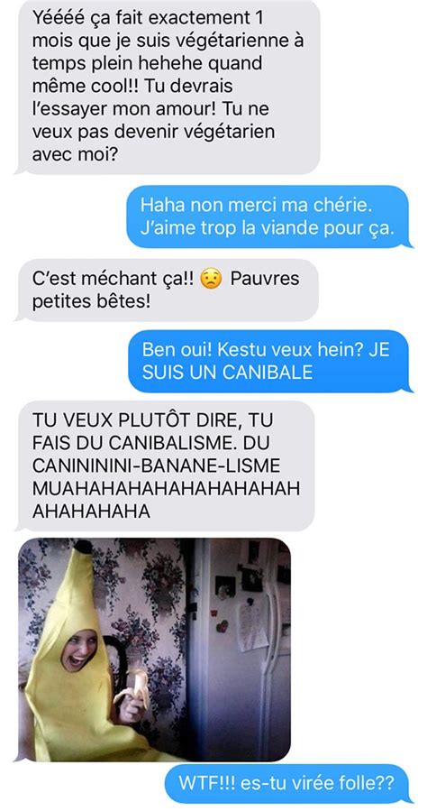 Une blonde qui devient végétarienne et qui vire carrément folle