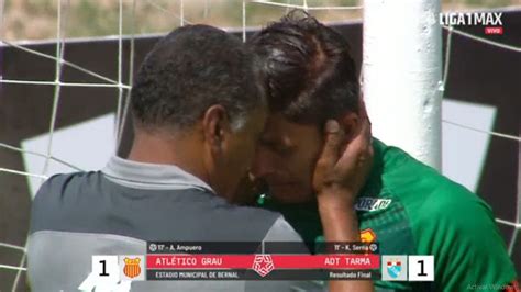 Ronald ‘banana Ruiz Evitó Derrota De Atlético Grau Y Luego Lloró