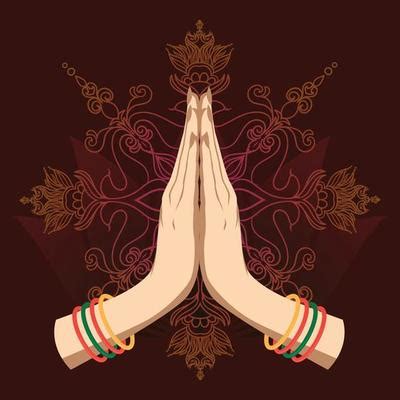 Namaste Vector Art, Icons, and Graphics for Free Download