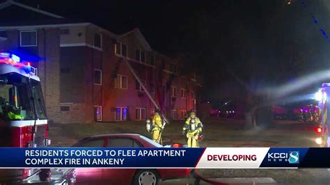 Apartment Complex Fire Leaves 40 Residents Displaced