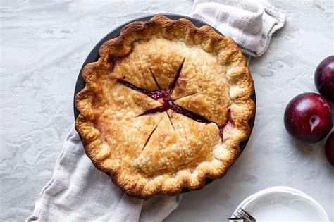 Fresh Plum Pie Recipe