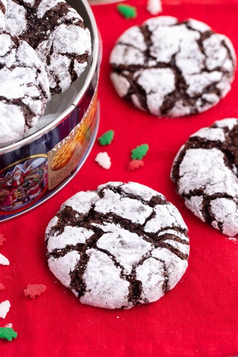 Best Easy Chocolate Crinkle Cookies Recipe Simply Stacie