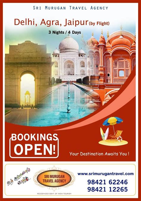 Delhi Tour Packages | Tour packages, Travel agency, Agra