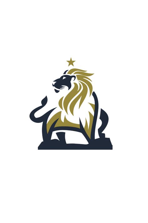 Lion Star Logo Design Masterbundles