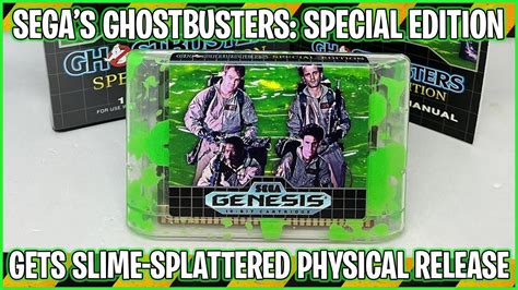 Ghostbusters Special Edition Gets Slime Splattered Physical Release