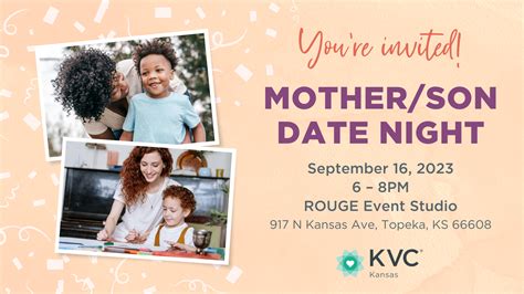 Mother Son Date Night Fundraiser Kvc Kansas