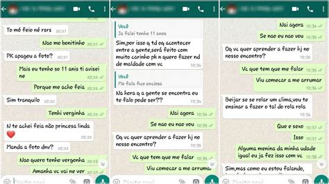 Homem é Preso Após Assediar Menina De 11 Anos No Whatsapp