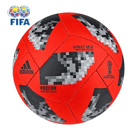 Bola Futsal Adidas Telstar Street Copa Do Mundo Fifa Vermelho