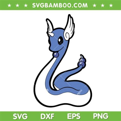 Pokemon Dragonair Svg Dragon Pokemon Svg