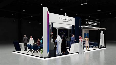 Hassan Allam Holding Booth Design X M On Behance