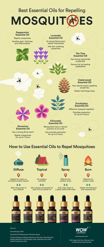 8 Best Essential Oils For Repelling Mosquitoes Artofit