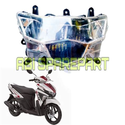 Reflektor Lampu Depan Yamaha Mio Soul Gt Blue Core Led Lazada