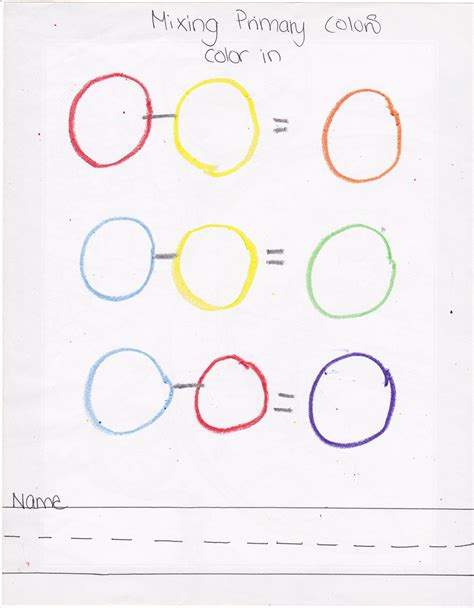 Unique Color Mixing Worksheet Preschool Owl Drawing Ideas