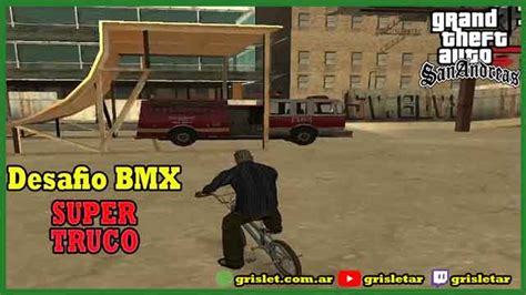 Bmx Mision O Challenge Gta San Andreas