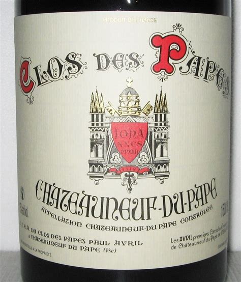 2020 Châteauneuf du Pape Domaine du Clos des Papes Paul Avril