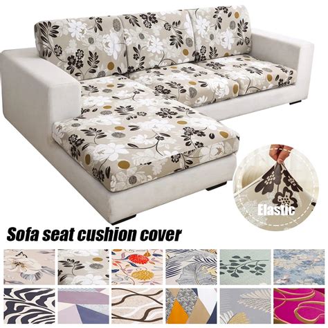 Elastic Sofa Seat Cushion Cover For Living Room Couch Cover Sofa Slipcover Armchair Seat Case