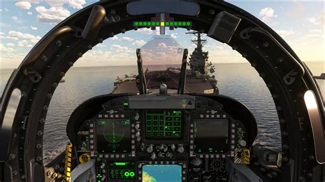 MSFS 2020 TOP GUN Maverick DLC Aircraft Carrier Landing Challenge