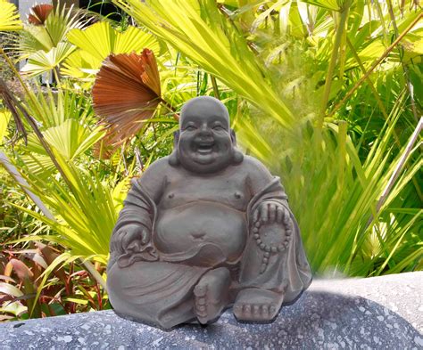 Hi-Line Gift Ltd. Happy Sitting Buddha Statue & Reviews | Wayfair