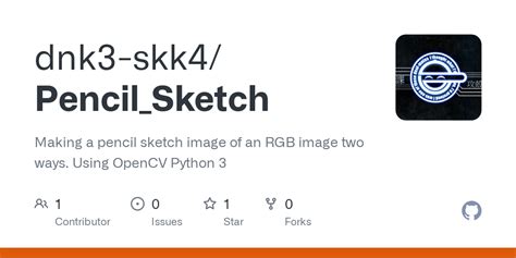 GitHub Dnk3 Skk4 Pencil Sketch Making A Pencil Sketch Image Of An