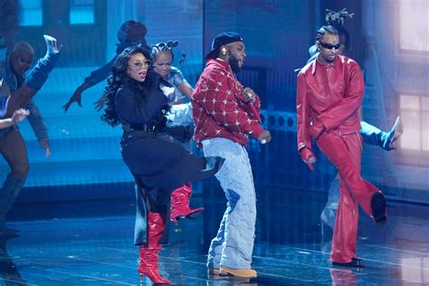 Burna Boy Brandy 21 Savage Join First Grammys Afrobeats Performance