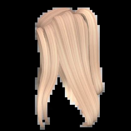 Aesthetic Half Up Hair In Blonde Roblox Item Rolimon S